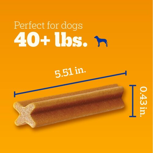 PEDIGREE DENTASTIX Large Dog Dental Care Treats Original, Beef & Fresh Variety Pack, 2.73 lb.Pack (51 Treats) - Image 93