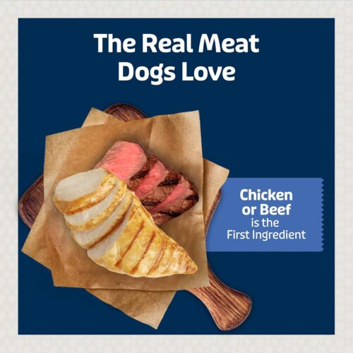 Blue Buffalo Bits Soft Dog Treats for Training, Made With Natural Ingredients & Enhanced with DHA, Chicken Recipe, 19-oz Bag - Image 22