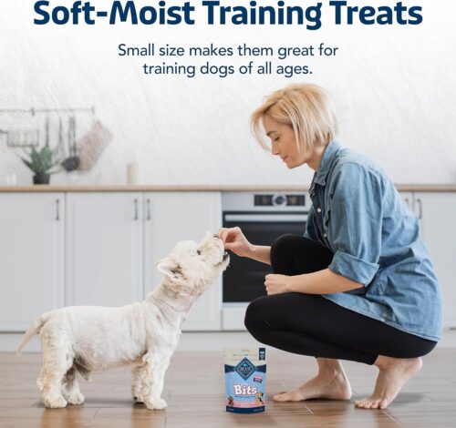 Blue Buffalo Bits Soft Dog Treats for Training, Made With Natural Ingredients & Enhanced with DHA, Chicken Recipe, 19-oz Bag - Image 33