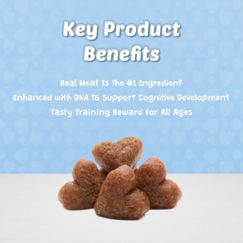 Blue Buffalo Bits Soft Dog Treats for Training, Made With Natural Ingredients & Enhanced with DHA, Chicken Recipe, 19-oz Bag - Image 41