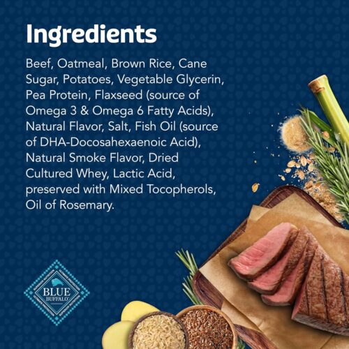 Blue Buffalo Bits Soft Dog Treats for Training, Made With Natural Ingredients & Enhanced with DHA, Chicken Recipe, 19-oz Bag - Image 77