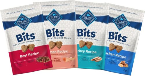 Blue Buffalo Bits Soft Dog Treats for Training, Made With Natural Ingredients & Enhanced with DHA, Chicken Recipe, 19-oz Bag - Image 87