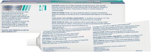 Virbac C.E.T. Enzymatic Toothpaste Eliminates Bad Breath by Removing Plaque and Tartar Buildup Best Pet Dental Care Toothpaste Vanilla Mint Flavor 2.5 Oz Tube - Image 11