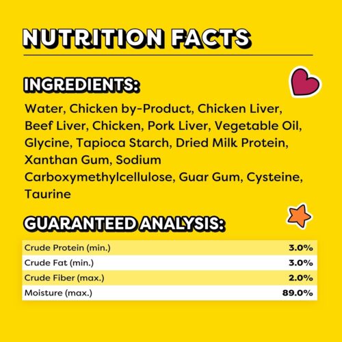 Temptations Creamy Puree with Chicken, Salmon, and Tuna Variety Pack of Lickable, Squeezable Cat Treats, 0.425 Oz Pouches, 24 Count - Image 74