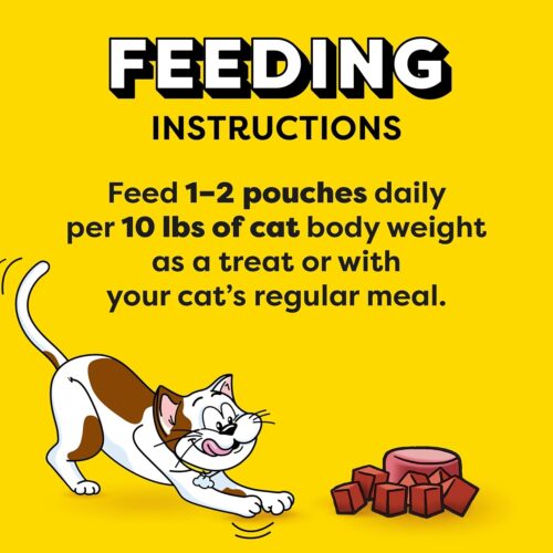 Temptations Creamy Puree with Chicken, Salmon, and Tuna Variety Pack of Lickable, Squeezable Cat Treats, 0.425 Oz Pouches, 24 Count - Image 75