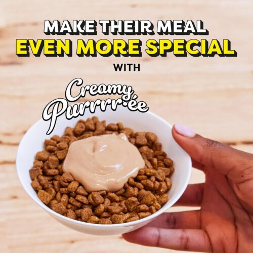 Temptations Creamy Puree with Chicken, Salmon, and Tuna Variety Pack of Lickable, Squeezable Cat Treats, 0.425 Oz Pouches, 24 Count - Image 85