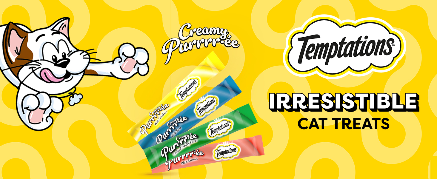temptations puree lickable cat treats