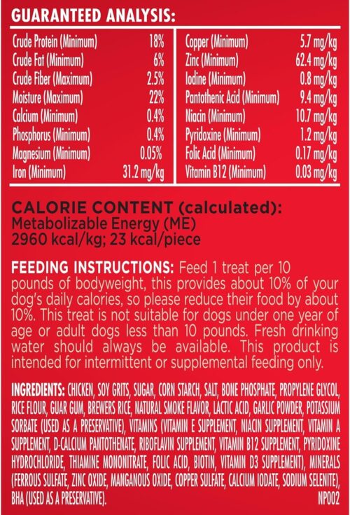 Milk-Bone Soft & Chewy Dog Treats, Beef & Filet Mignon Recipe, 25 Ounce - Image 49