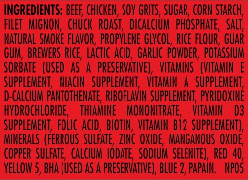 Milk-Bone Soft & Chewy Dog Treats, Beef & Filet Mignon Recipe, 25 Ounce - Image 79