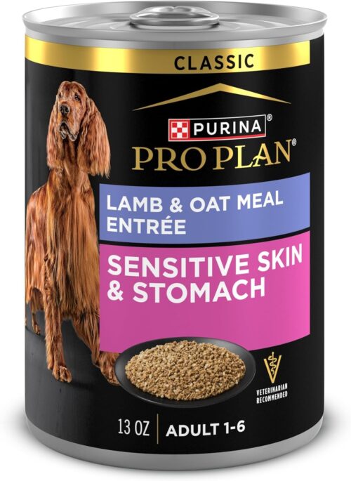 Purina Pro Plan Sensitive Skin and Stomach Dog Food Dry, Adult Salmon & Rice Formula, Digestive Health - 30 lb. Bag - Image 24