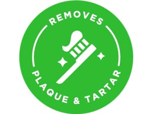 removes plaque and tartar