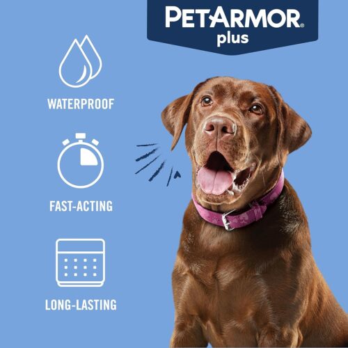 PetArmor Plus Flea and Tick Prevention for Dogs, Dog Flea and Tick Treatment, 3 Doses, Waterproof Topical, Fast Acting, Small Dogs (5-22 lbs) - Image 20