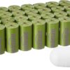Amazon Basics Dog Poop Bags with Dispenser, 540 Count, Enhanced for Guaranteed Leakproof, Lavender Scented, Includes Leash Clip
