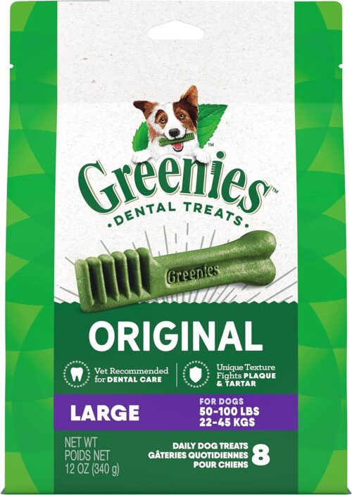 Greenies Original Large Natural Dental Care Dog Treats, 36 oz. Pack (24 Treats) - Image 23