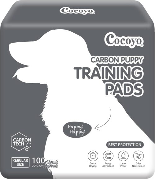 COCOYO Best Value 22"x22" Dog Training Pads 50 Count | Dog Pee Pads | Super Absorbent Puppy Pads,White - Image 9