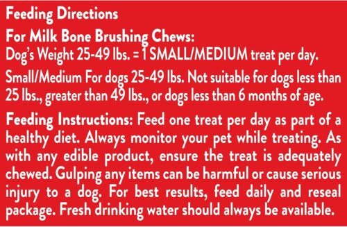 Milk-Bone Brushing Chews Daily Dental Dog Treats, Chicken Flavor, Large, 25 Count - Image 46
