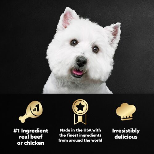 CESAR Adult Wet Dog Food Classic Loaf in Sauce Grilled Chicken, Filet Mignon, Porterhouse Steak, Beef, Chicken & Liver and Turkey Variety Pack, 3.5 oz. Easy Peel Trays, Pack of 36 - Image 81