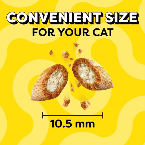 TEMPTATIONS Classic Crunchy and Soft Cat Treats Tasty Chicken Flavor, 16 Ounce (Pack of 1) - Image 72