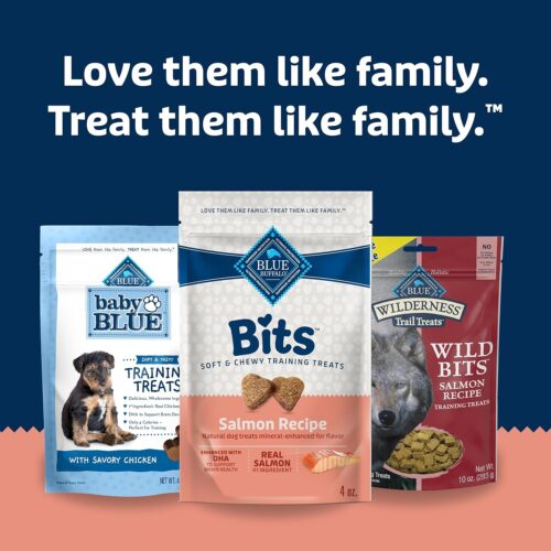 Blue Buffalo Bits Soft Dog Treats for Training, Made With Natural Ingredients & Enhanced with DHA, Chicken Recipe, 19-oz Bag - Image 38