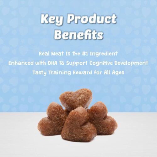 Blue Buffalo Bits Soft Dog Treats for Training, Made With Natural Ingredients & Enhanced with DHA, Chicken Recipe, 19-oz Bag - Image 97