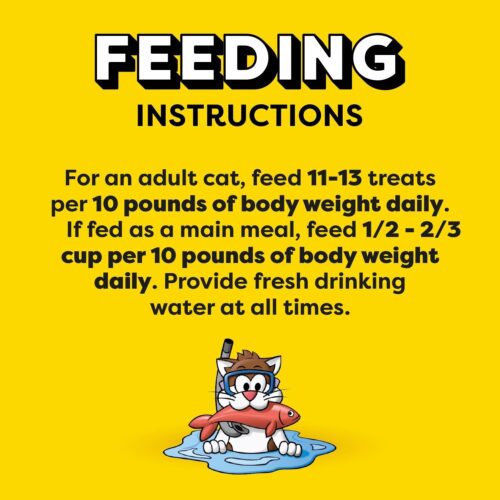 Temptations Classic Crunchy and Soft Cat Treats Seafood Medley Flavor, 30 oz. Tub - Image 43