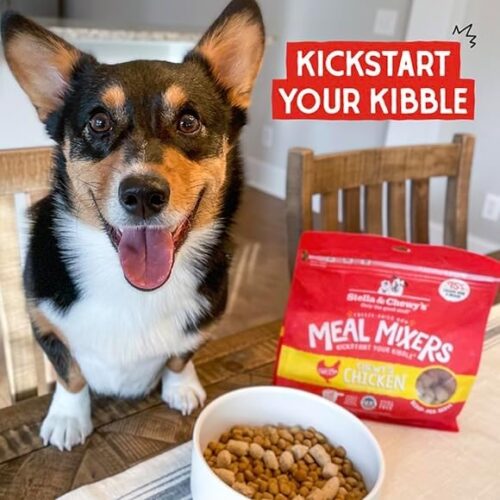 Stella & Chewy's Freeze-Dried Raw Chicken Meal Mixers- Dog Food Topper and Mixer - Made with 95% Cage-Free Chicken, Organs & Bone - Perfect for Picky Eaters - Grain-Free - 3.5oz - Image 9
