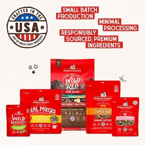 Stella & Chewy's Freeze-Dried Raw Chicken Meal Mixers- Dog Food Topper and Mixer - Made with 95% Cage-Free Chicken, Organs & Bone - Perfect for Picky Eaters - Grain-Free - 3.5oz - Image 10