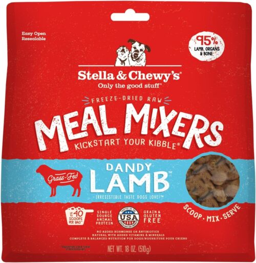 Stella & Chewy's Freeze-Dried Raw Chicken Meal Mixers- Dog Food Topper and Mixer - Made with 95% Cage-Free Chicken, Organs & Bone - Perfect for Picky Eaters - Grain-Free - 3.5oz - Image 14