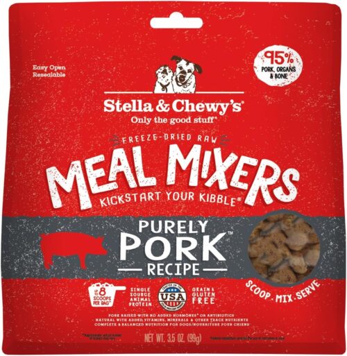 Stella & Chewy's Freeze-Dried Raw Chicken Meal Mixers- Dog Food Topper and Mixer - Made with 95% Cage-Free Chicken, Organs & Bone - Perfect for Picky Eaters - Grain-Free - 3.5oz - Image 37