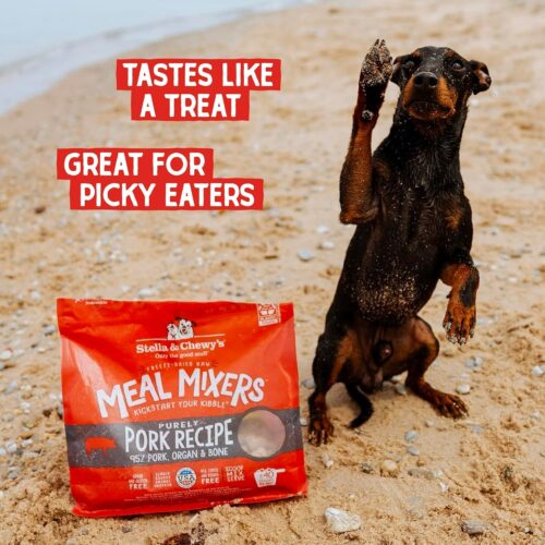 Stella & Chewy's Freeze-Dried Raw Chicken Meal Mixers- Dog Food Topper and Mixer - Made with 95% Cage-Free Chicken, Organs & Bone - Perfect for Picky Eaters - Grain-Free - 3.5oz - Image 39