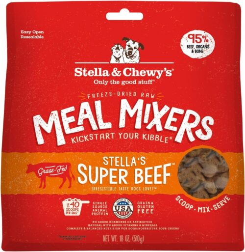 Stella & Chewy's Freeze-Dried Raw Chicken Meal Mixers- Dog Food Topper and Mixer - Made with 95% Cage-Free Chicken, Organs & Bone - Perfect for Picky Eaters - Grain-Free - 3.5oz - Image 41