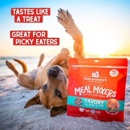 Stella & Chewy's Freeze-Dried Raw Chicken Meal Mixers- Dog Food Topper and Mixer - Made with 95% Cage-Free Chicken, Organs & Bone - Perfect for Picky Eaters - Grain-Free - 3.5oz - Image 46