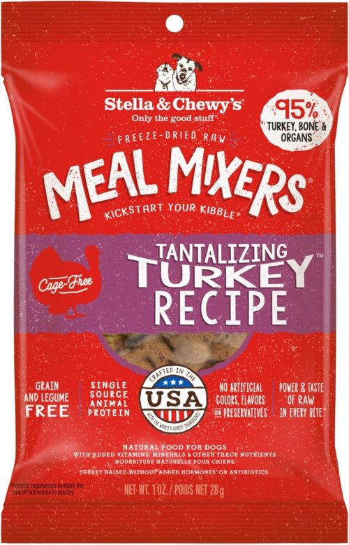 Stella & Chewy's Freeze-Dried Raw Chicken Meal Mixers- Dog Food Topper and Mixer - Made with 95% Cage-Free Chicken, Organs & Bone - Perfect for Picky Eaters - Grain-Free - 3.5oz - Image 50