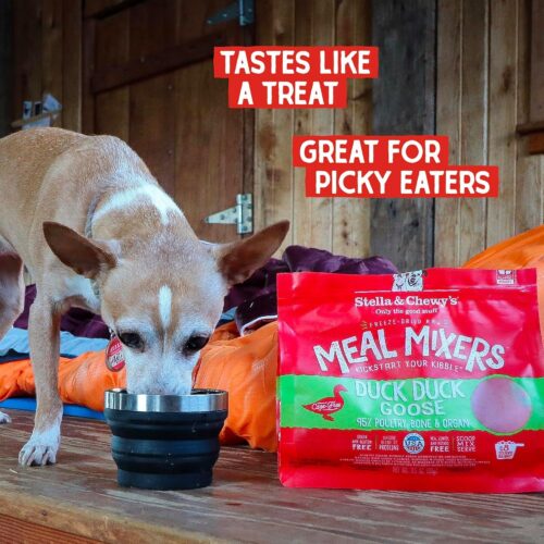 Stella & Chewy's Freeze-Dried Raw Chicken Meal Mixers- Dog Food Topper and Mixer - Made with 95% Cage-Free Chicken, Organs & Bone - Perfect for Picky Eaters - Grain-Free - 3.5oz - Image 54