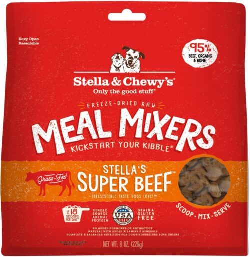 Stella & Chewy's Freeze-Dried Raw Chicken Meal Mixers- Dog Food Topper and Mixer - Made with 95% Cage-Free Chicken, Organs & Bone - Perfect for Picky Eaters - Grain-Free - 3.5oz - Image 56