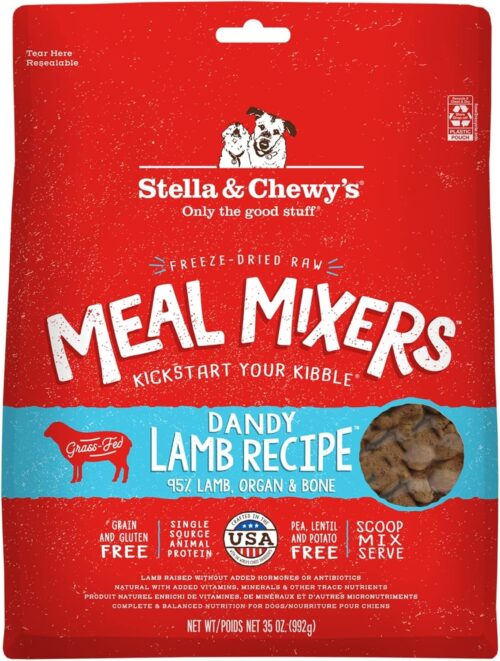 Stella & Chewy's Freeze-Dried Raw Chicken Meal Mixers- Dog Food Topper and Mixer - Made with 95% Cage-Free Chicken, Organs & Bone - Perfect for Picky Eaters - Grain-Free - 3.5oz - Image 57