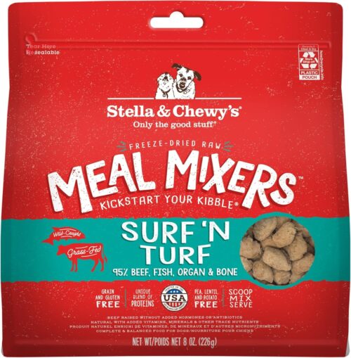 Stella & Chewy's Freeze-Dried Raw Chicken Meal Mixers- Dog Food Topper and Mixer - Made with 95% Cage-Free Chicken, Organs & Bone - Perfect for Picky Eaters - Grain-Free - 3.5oz - Image 58
