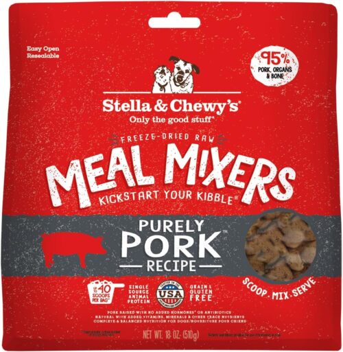Stella & Chewy's Freeze-Dried Raw Chicken Meal Mixers- Dog Food Topper and Mixer - Made with 95% Cage-Free Chicken, Organs & Bone - Perfect for Picky Eaters - Grain-Free - 3.5oz - Image 62