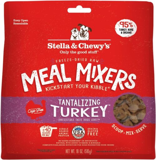 Stella & Chewy's Freeze-Dried Raw Chicken Meal Mixers- Dog Food Topper and Mixer - Made with 95% Cage-Free Chicken, Organs & Bone - Perfect for Picky Eaters - Grain-Free - 3.5oz - Image 65
