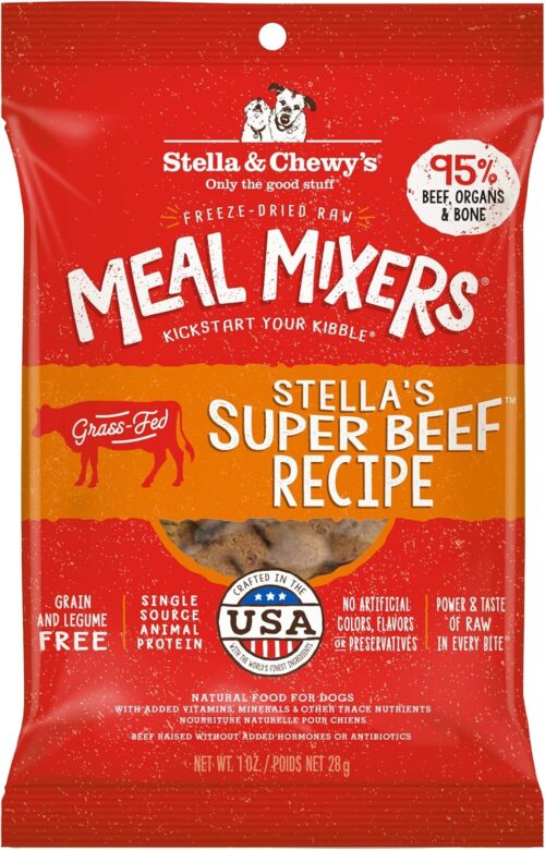 Stella & Chewy's Freeze-Dried Raw Chicken Meal Mixers- Dog Food Topper and Mixer - Made with 95% Cage-Free Chicken, Organs & Bone - Perfect for Picky Eaters - Grain-Free - 3.5oz - Image 66