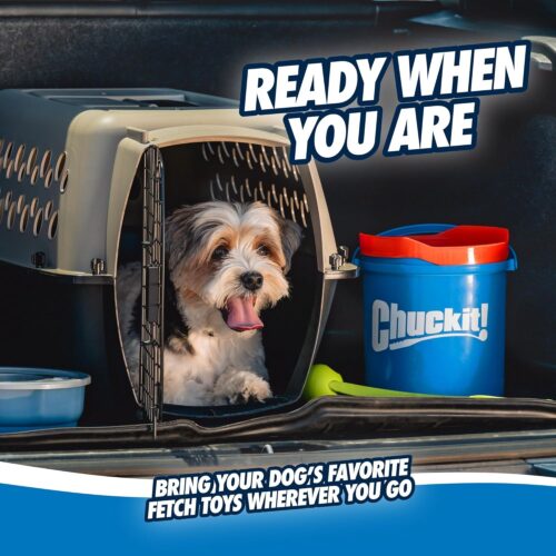 Chuckit! Ultra Ball Dog Toy - Medium Bouncy Fetch Balls For Dogs 20-60 lbs - Made from Durable Rubber - Floating Water Pet Toys - Size Medium - 2.5-inch Diameter - Pack of 2 - Image 25