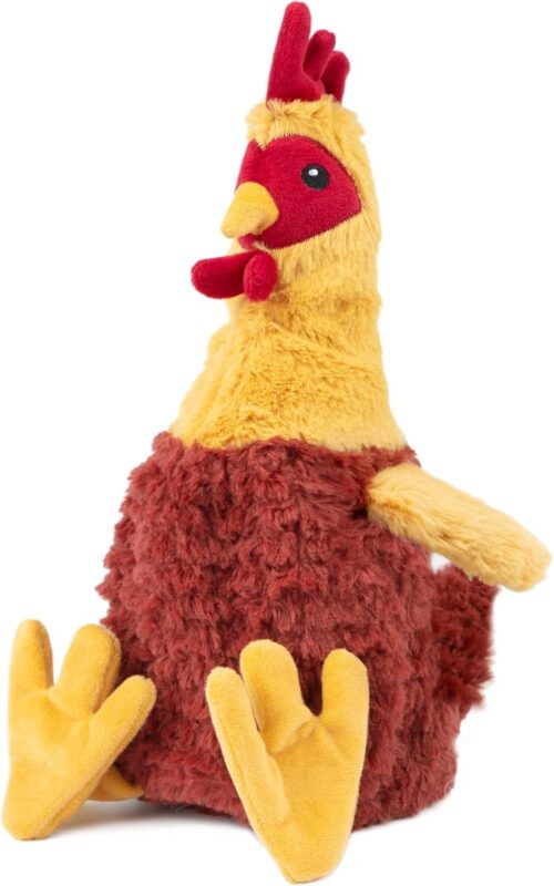 Best Pet Supplies Crinkle Dog Toy for Small, Medium, and Large Breeds, Cute No Stuffing Duck with Soft Squeaker, Fun for Indoor Puppies and Senior Pups, Plush No Mess Chew and Play - Yellow - Image 29