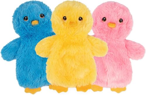 Best Pet Supplies Crinkle Dog Toy for Small, Medium, and Large Breeds, Cute No Stuffing Duck with Soft Squeaker, Fun for Indoor Puppies and Senior Pups, Plush No Mess Chew and Play - Yellow - Image 63