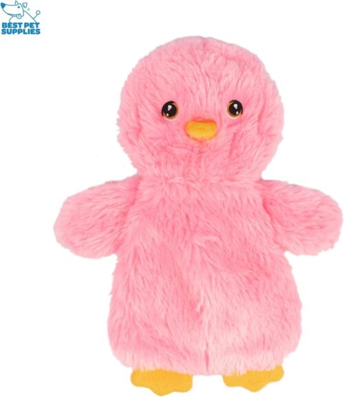 Best Pet Supplies Crinkle Dog Toy for Small, Medium, and Large Breeds, Cute No Stuffing Duck with Soft Squeaker, Fun for Indoor Puppies and Senior Pups, Plush No Mess Chew and Play - Yellow - Image 64
