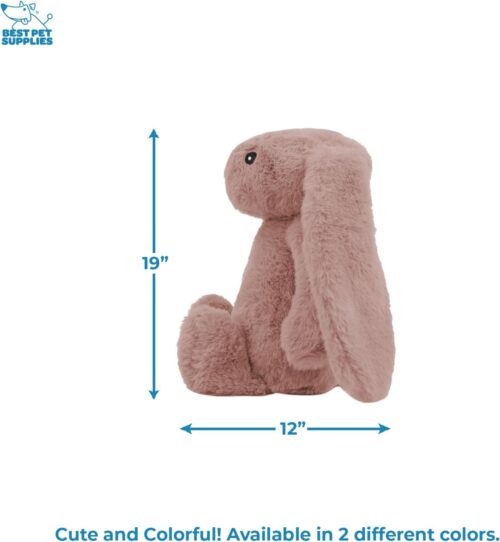 Best Pet Supplies Crinkle Dog Toy for Small, Medium, and Large Breeds, Cute No Stuffing Duck with Soft Squeaker, Fun for Indoor Puppies and Senior Pups, Plush No Mess Chew and Play - Yellow - Image 78