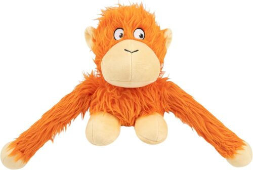 Best Pet Supplies Crinkle Dog Toy for Small, Medium, and Large Breeds, Cute No Stuffing Duck with Soft Squeaker, Fun for Indoor Puppies and Senior Pups, Plush No Mess Chew and Play - Yellow - Image 133