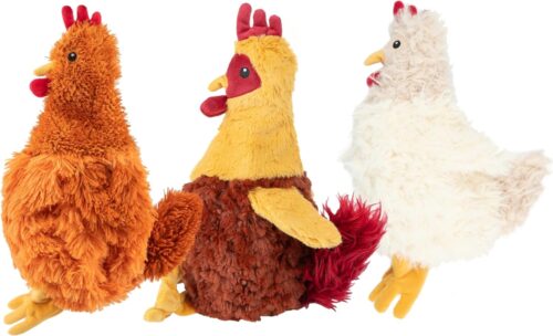 Best Pet Supplies Crinkle Dog Toy for Small, Medium, and Large Breeds, Cute No Stuffing Duck with Soft Squeaker, Fun for Indoor Puppies and Senior Pups, Plush No Mess Chew and Play - Yellow - Image 182
