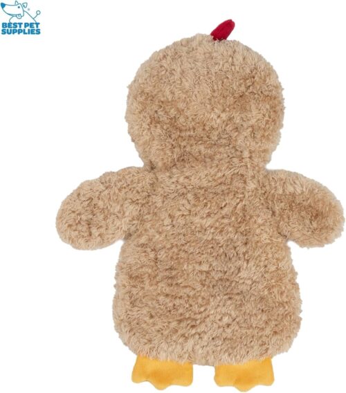 Best Pet Supplies Crinkle Dog Toy for Small, Medium, and Large Breeds, Cute No Stuffing Duck with Soft Squeaker, Fun for Indoor Puppies and Senior Pups, Plush No Mess Chew and Play - Yellow - Image 217