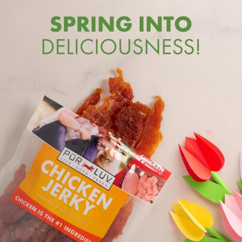 Dog Treats, Chicken Jerky for Dogs, Made with 100% Real Chicken Breast, 16 Ounces, Healthy, Easily Digestible, Long-Lasting, High Protein Dog Treat, Satisfies Dog's Urge to Chew (Pack of 1) - Image 3