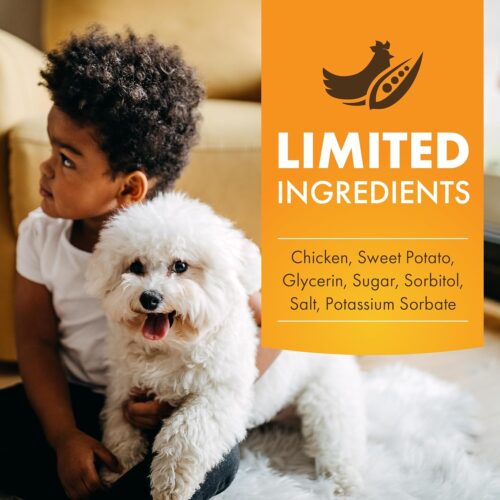 Dog Treats, Chicken Jerky for Dogs, Made with 100% Real Chicken Breast, 16 Ounces, Healthy, Easily Digestible, Long-Lasting, High Protein Dog Treat, Satisfies Dog's Urge to Chew (Pack of 1) - Image 14